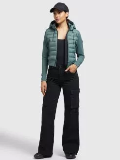 Khujo Übergangsjacken Jacke Dalis Matt Frauen Jade -Khujo Verkäufe 0133725bc3479ae01fa6b96a7b7d393b