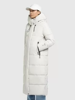 Khujo Übergangsmäntel Mantel Soulani Frauen Offwhite -Khujo Verkäufe 01aaaa1266aeedcc4956d815b587c3d0