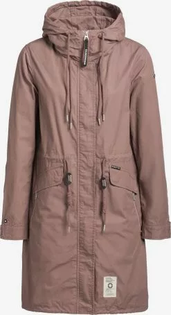 Khujo Parka Mantel NANDA3 Frauen Mauve