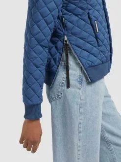 Khujo Übergangsjacken Jacke MONZA Frauen Blau -Khujo Verkäufe 02478c6a5ba2d36ba75af364b448bffe