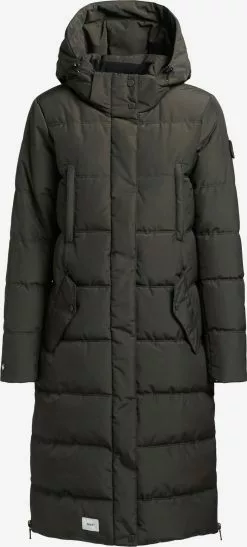 Khujo Wintermäntel Mantel Kleo Frauen Dunkelgrün