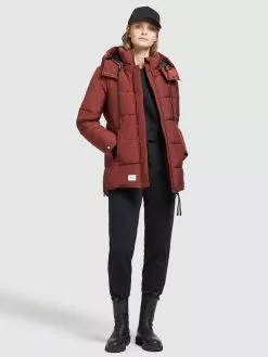 Khujo Winterjacken Jacke Eunice Frauen Rostrot -Khujo Verkäufe 02b77ab450bcb07cfb0b9f5c2c1596ac