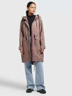Khujo Jacken Parka Nanda Frauen Mauve -Khujo Verkäufe 02ba3a892460cfd4a710b56bc686b413