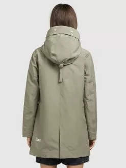 Khujo Übergangsmäntel Übergangsparka Artisa Frauen Grau / Grün -Khujo Verkäufe 03116c1772e1d3f76f57b569642cef7c