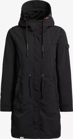 Khujo Übergangsmäntel Mantel Adda2 Frauen Schwarz