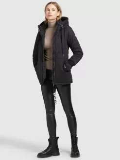 Khujo Winterjacken Jacke Frauen Schwarz -Khujo Verkäufe 08cf49b182e83c04a44c267ab460776a