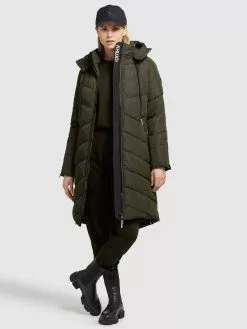 Khujo Wintermäntel Mantel Huba Frauen Dunkelgrün -Khujo Verkäufe 09c4419023d3e0a5a4c134b88459244d