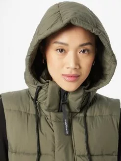 Khujo Westen Weste Tourin Frauen Khaki -Khujo Verkäufe 09d59981ddc712ed014314c22f16da31