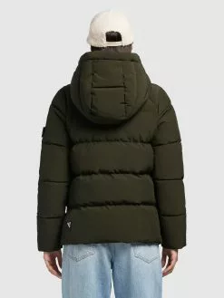 Khujo Winterjacken Jacke Fames Frauen Dunkelgrün -Khujo Verkäufe 0b6c118b68e6c4634a5ee2bda88843eb