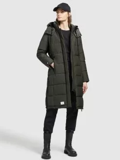 Khujo Wintermäntel Mantel Cliv Frauen Dunkelgrün -Khujo Verkäufe 0f324cb195fc8eb55ce25742119ce648
