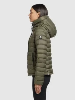 Khujo Winterjacken Winterjacke Lovina Shine Frauen Khaki -Khujo Verkäufe 0f4f4a962721d4d9f0d422d61cd23c7c