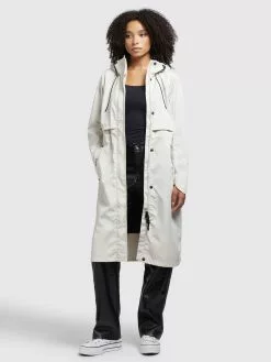 Khujo Übergangsmäntel Mantel Jomana Frauen Offwhite -Khujo Verkäufe 0f8f320673ab9b2c81c0229b1a13fb27