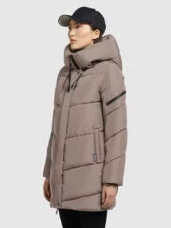 Khujo Winterjacken Jacke Jordis 4 Frauen Taupe -Khujo Verkäufe 10586c8758efdfc88e272f092e273a37