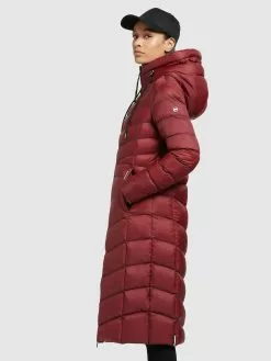 Khujo Winterjacken Winterjacke Ingram Shine Frauen Dunkelrot -Khujo Verkäufe 12448e2b3ff60fb350ba10370f733827