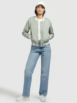 Khujo Übergangsjacken Jacke STENCE Frauen Pastellgrün -Khujo Verkäufe 12f2d577f783bc0e186b7d9caebf2ba3