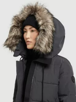 Khujo Wintermäntel Mantel LOLL Frauen Anthrazit -Khujo Verkäufe 1437b11993a88699fe760d10bbd6b99a