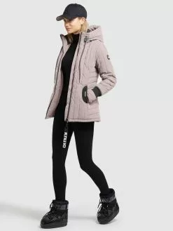 Khujo Übergangsjacken Jacke TWEETY PRIME Frauen Rosa -Khujo Verkäufe 16c8aba012a490b5ae562b638ca95b5f