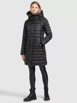 Khujo Wintermäntel Jacke Frauen Schwarz -Khujo Verkäufe 171e42cd7e093cba1c33e8e10c805081