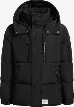 Khujo Winterjacken Jacke Bizkit Männer Schwarz