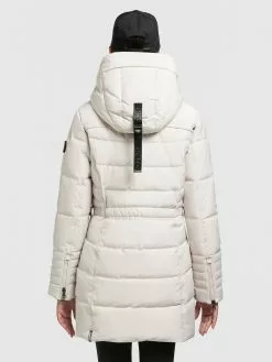 Khujo Kurzmäntel Jacke Amary Frauen Offwhite -Khujo Verkäufe 19e71db196166c21816294f8f6602966