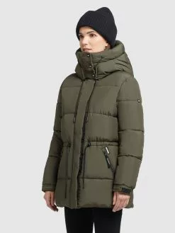 Khujo Winterjacken Jacke Leviani Frauen Dunkelgrün -Khujo Verkäufe 1ab3ff951628ecdf8230aaa243d2ca7e