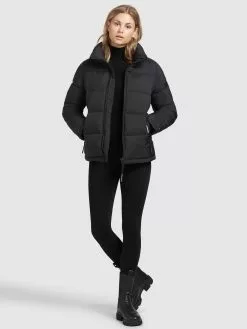 Khujo Winterjacken Jacke Blondie Matt Frauen Schwarz -Khujo Verkäufe 1b111fd2581d8529b2ac8b25603ea069