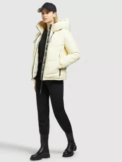 Khujo Winterjacken Jacke Esila Frauen Pastellgelb -Khujo Verkäufe 1ba850ff194beb0908ae8fc36b3c633a