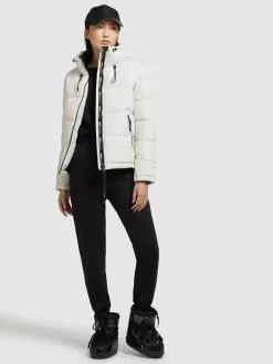 Khujo Winterjacken Jacke Tuba Frauen Offwhite -Khujo Verkäufe 1bf90ffc4abb0298bac8302f4b57c588