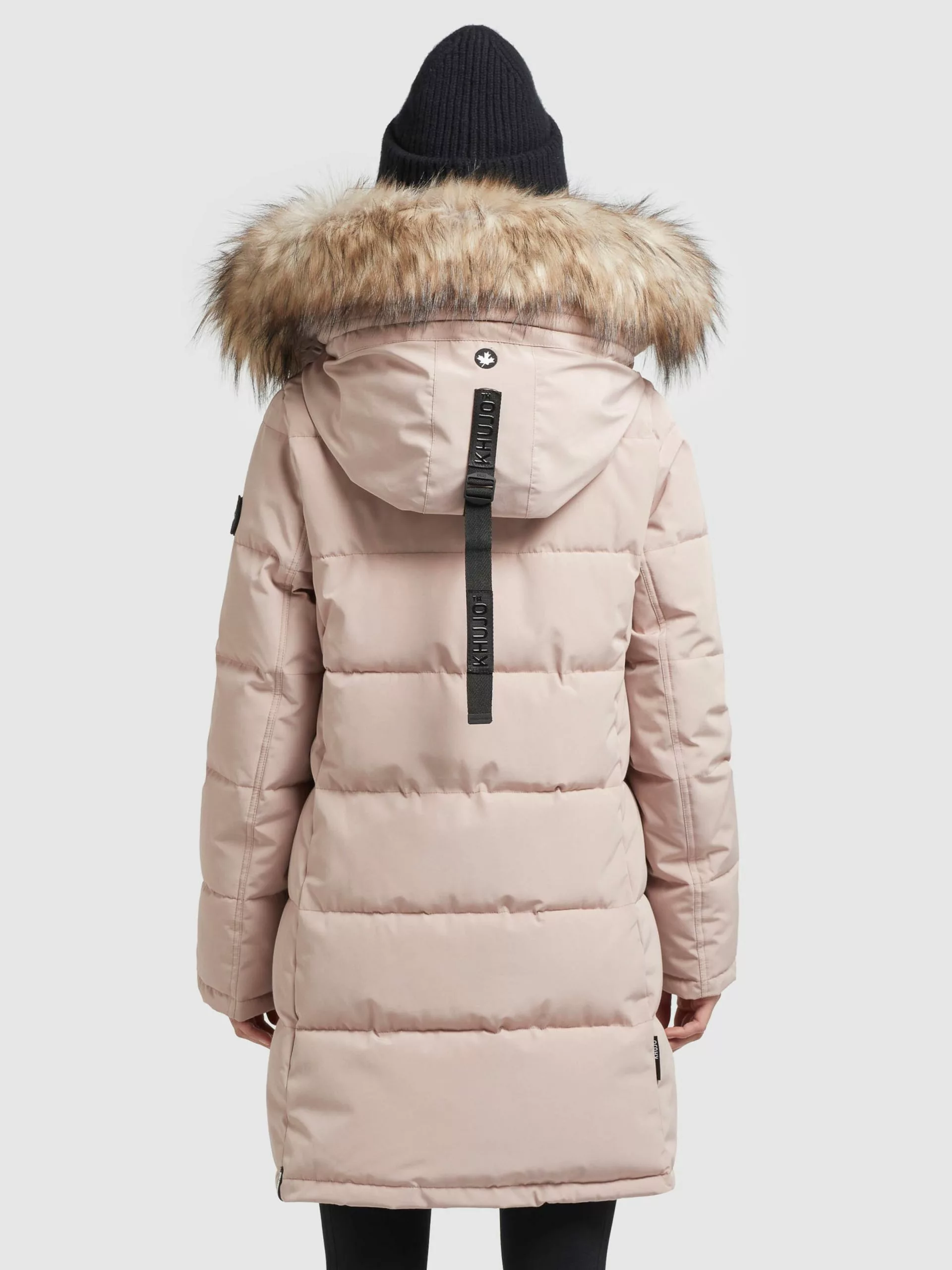 Khujo Wintermäntel Mantel Cloren Frauen Rosa 5 Khujo Wintermäntel Mantel Cloren Frauen Rosa – Bild 5