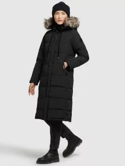 Khujo Wintermäntel Mantel LOLL Frauen Schwarz -Khujo Verkäufe 1ccc03bd80c0068276f177ff035f0c88