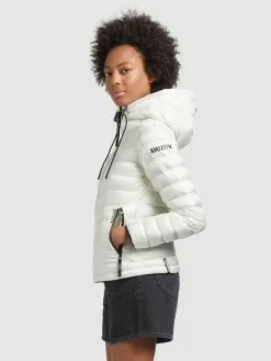 Khujo Übergangsjacken Winterjacke Lovina Frauen Weiß -Khujo Verkäufe 1dd950e3730291bb06cbe0090eceb298