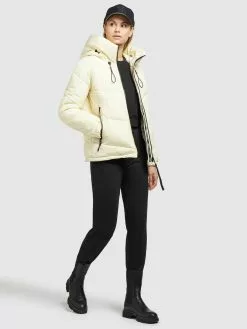 Khujo Winterjacken Jacke Esila Frauen Pastellgelb -Khujo Verkäufe 1ffe2e71c88a99132182b3e009fec87f