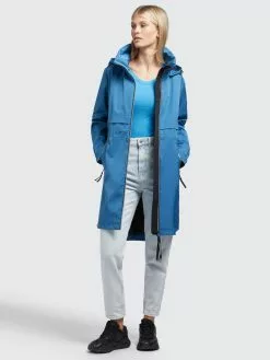 Khujo Übergangsmäntel Mantel Ariana2 Frauen Royalblau -Khujo Verkäufe 20596973379bf0fbdbb279aa3fcb84f8