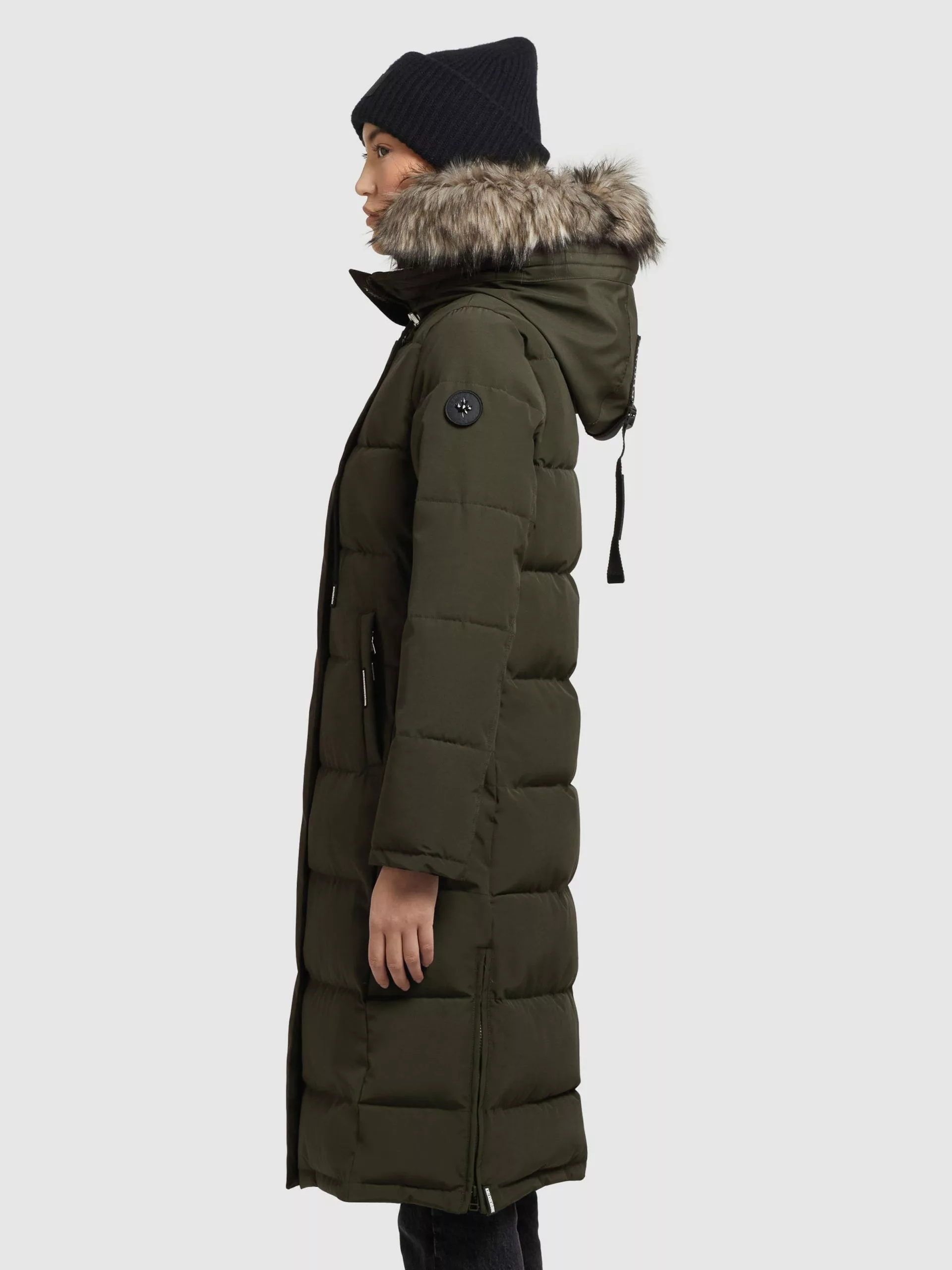 Khujo Wintermäntel Mantel LOLL Frauen Khaki 5 Khujo Wintermäntel Mantel LOLL Frauen Khaki – Bild 5