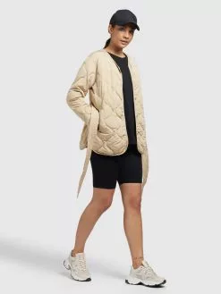 Khujo Übergangsjacken Übergangsjacke Yuna Frauen Beige -Khujo Verkäufe 23f26fbbf9bf8f0adfd47d4b1af7f0cf