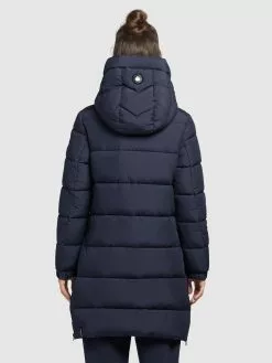 Khujo Wintermäntel Mantel Youma Frauen Navy -Khujo Verkäufe 247611b20edd2782ab783f849af28d54