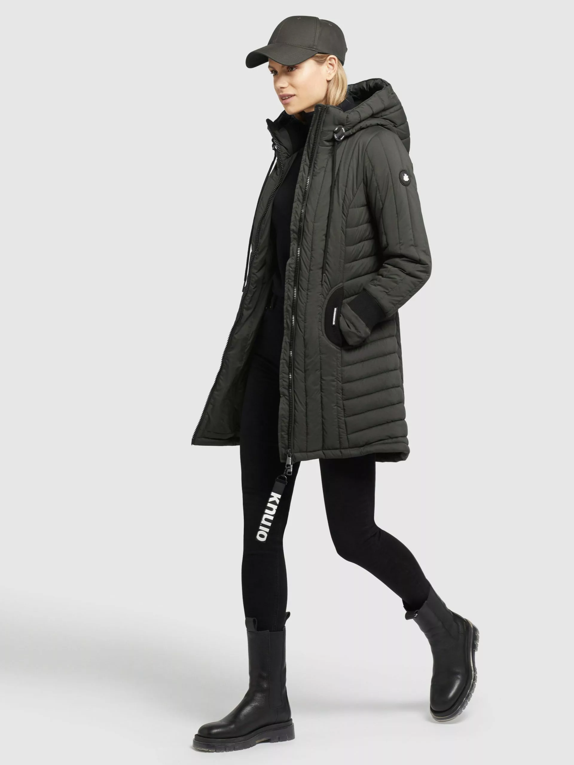 Khujo Winterjacken Mantel Jerry Frauen Oliv 3 Khujo Winterjacken Mantel Jerry Frauen Oliv – Bild 3