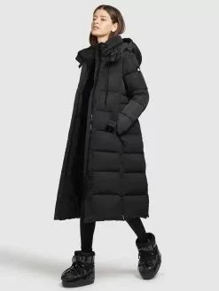 Khujo Wintermäntel Mantel HAZELLE Frauen Schwarz -Khujo Verkäufe 26a96874d6cbeab614caf66570c728cb