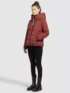 Khujo Winterjacken Jacke Joilee Frauen Pastellrot -Khujo Verkäufe 26c85b02a9566f0349d0a1b762f33f40