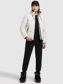 Khujo Winterjacken Jacke Tuba Frauen Offwhite -Khujo Verkäufe 2777d79bbe4f52ae285d25ea0a3a4812