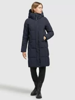 Khujo Übergangsmäntel Mantel Namita Frauen Navy -Khujo Verkäufe 27e4edc79d3def33e50510ff80e9a037