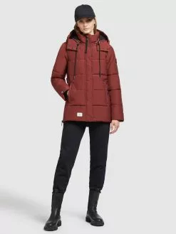 Khujo Winterjacken Jacke Eunice Frauen Rostrot -Khujo Verkäufe 282aa9faa8b5488b1f312bd5aa71e934