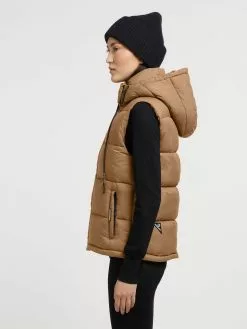 Khujo Westen Weste Eden Frauen Hellbraun -Khujo Verkäufe 28d75dd54630500d5800cedf560a08ca