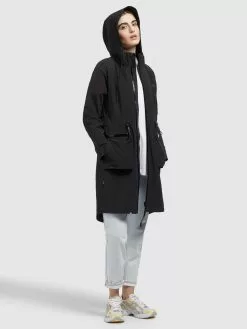 Khujo Parka Mantel Frauen Schwarz -Khujo Verkäufe 2abfc6327993bddc10a4c7d73130c9c9