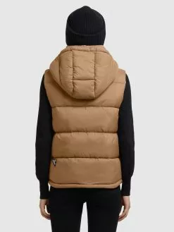 Khujo Westen Weste Eden Frauen Hellbraun -Khujo Verkäufe 2af655752085bccc66888100cf3f8541