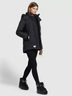 Khujo Winterjacken Jacke Eunice Frauen Schwarz -Khujo Verkäufe 2b67448430a9cd9d59d6ba3e6058d4ba