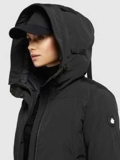 Khujo Wintermäntel Mantel ABELLA Frauen Schwarz -Khujo Verkäufe 2ca50e57d6f47ea0a6b80a60921bc3c5