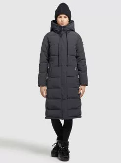 Khujo Wintermäntel Mantel Rugg Frauen Graphit -Khujo Verkäufe 2ce8372ee1ebb15f95df96e671f8de18
