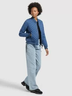 Khujo Übergangsjacken Jacke MONZA Frauen Blau -Khujo Verkäufe 2eb39581e6e90032abaa1fe47ae0058f