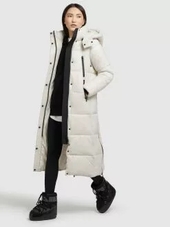 Khujo Wintermäntel Mantel Melona Frauen Perlweiß -Khujo Verkäufe 2fcb37316f9ecb20acce3fa268f49e19